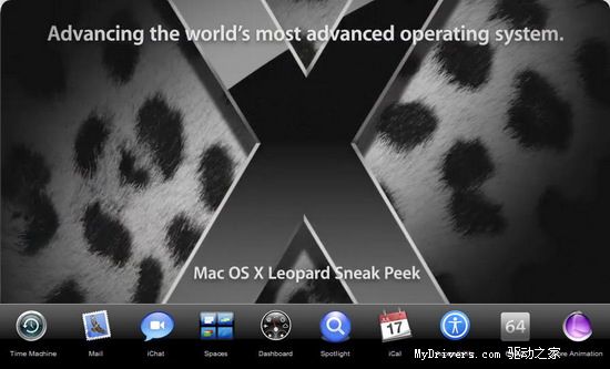 Mac OS X 10.5 Leopard系统全面预览